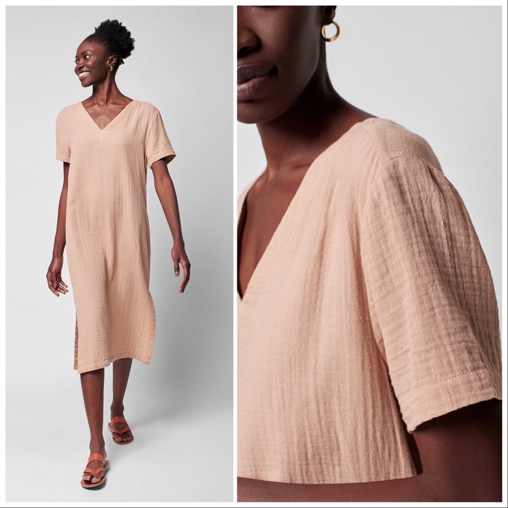 NWT Faherty Dream Cotton Gauze Maggie Dress sz XS/S